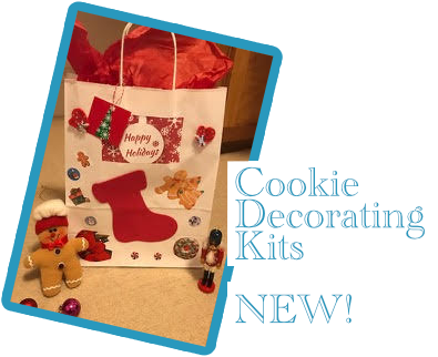 NEW Holiday Cookie Decorating kits
